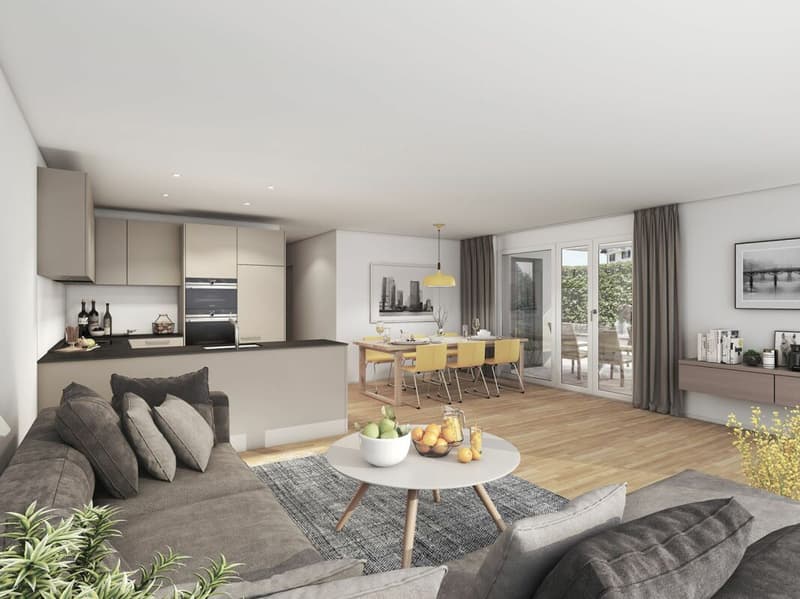 New construction project "Center" / Central living. Quiet living. (2)