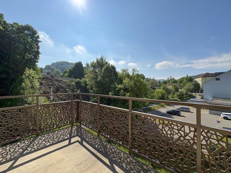 3.5-room attic apartment with two balconies in a quiet and green location (9)