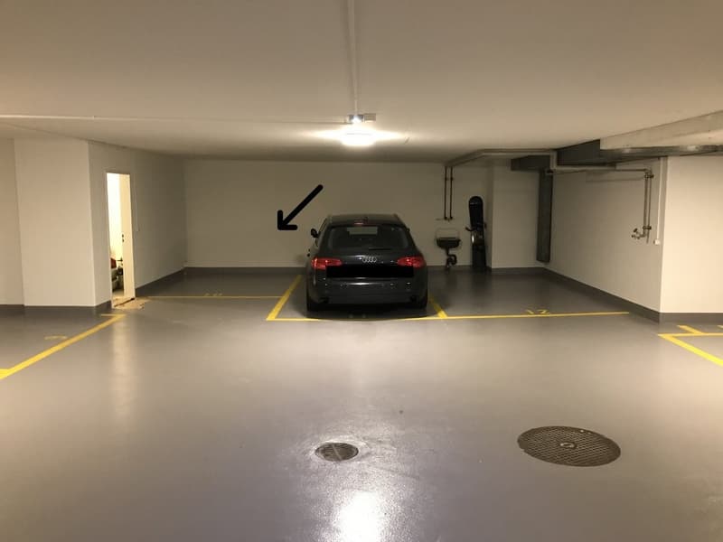 Einstellplatz klein