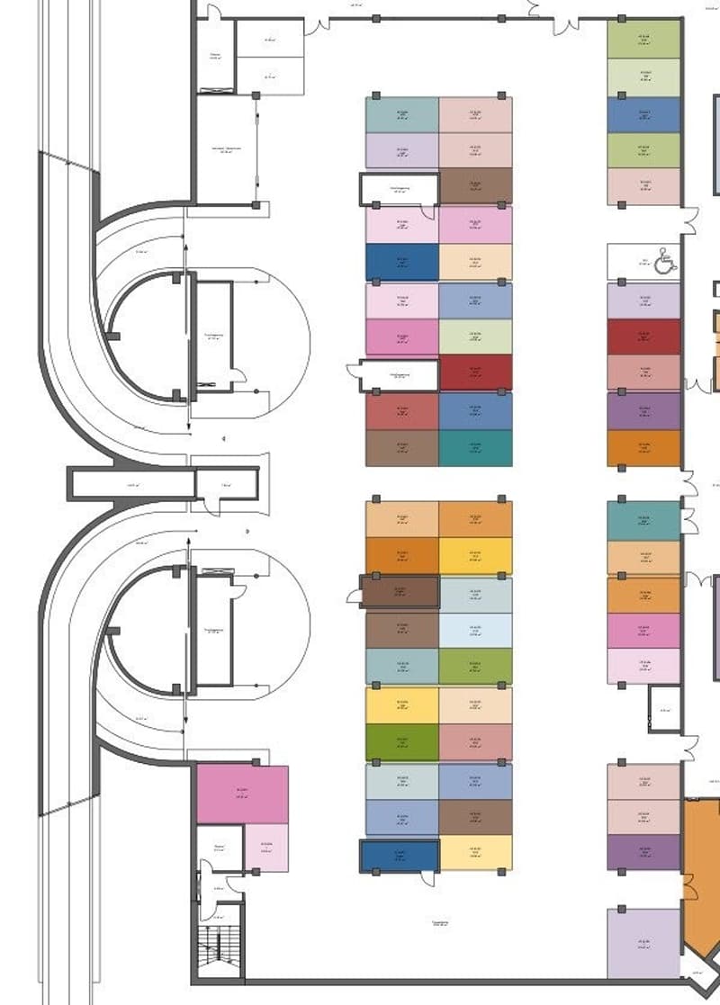Grundrissplan