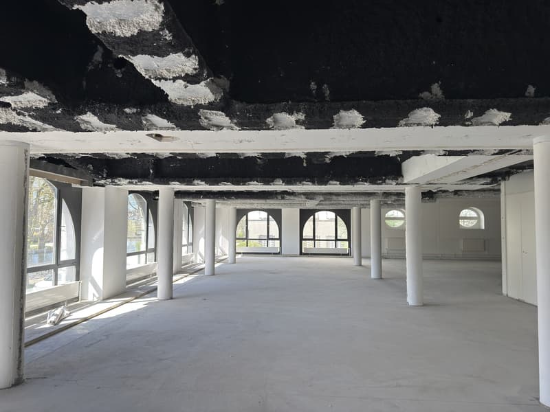 Area in stato di costruzione grezza con flessibilità di progettazione in posizione centrale (4)