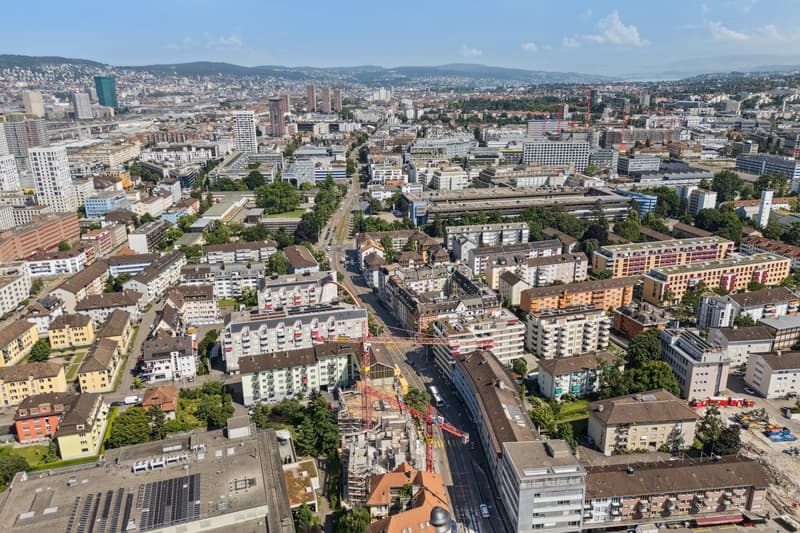 Luftaufnahme Neubau