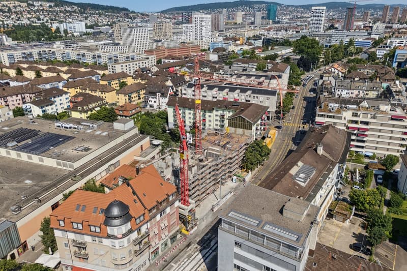 Luftaufnahme Neubau