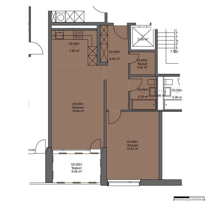 Grundrissplan