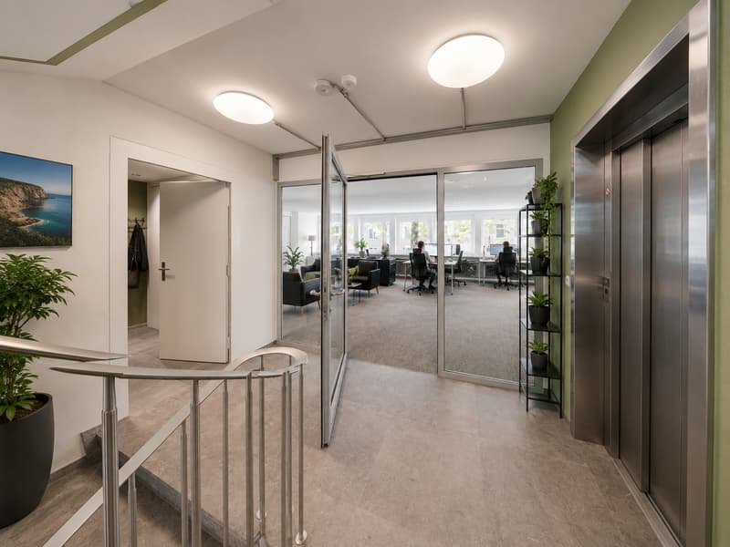 THE FUTURE IS GREEN au Zürich HB - Bureaux d'attique exclusifs avec terrasse (4)