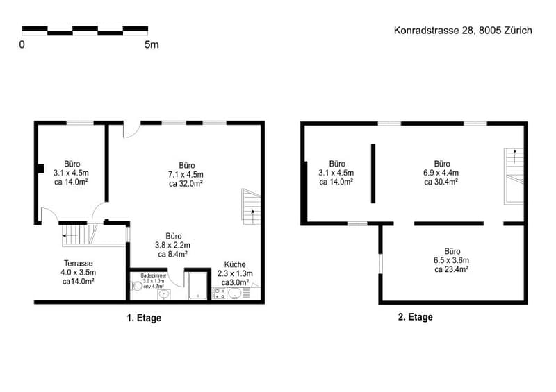 Attractive studio in central and quiet location in Zurich (4)