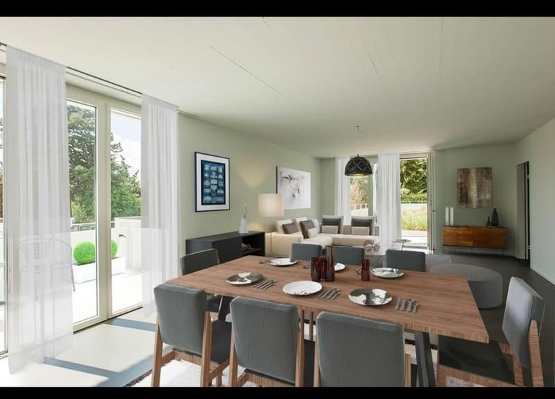3 ½ Zimmer-Wohnung, 8707 Uetikon am See (3)