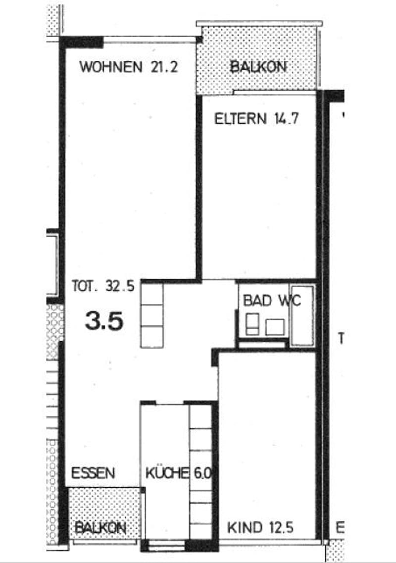 Schöne 3.5-Zimmerwohnung im 3. Obergeschoss (8)