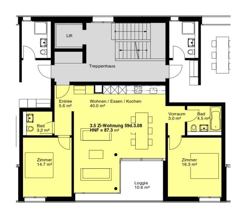 La tua nuova casa a Winterthur - bel 3.5-locali al 2° piano (7)