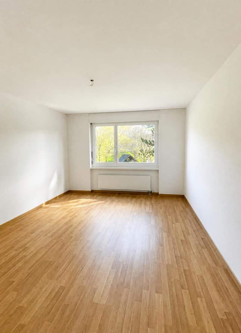 Gemütliche 2.5 Zimmerwohnung mit Cheminée und Sitzplatz im Grünen (5)