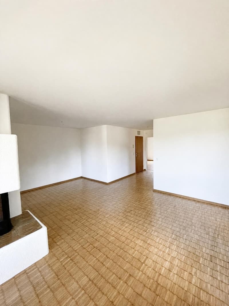 Gemütliche 2.5 Zimmerwohnung mit Cheminée und Sitzplatz im Grünen (3)