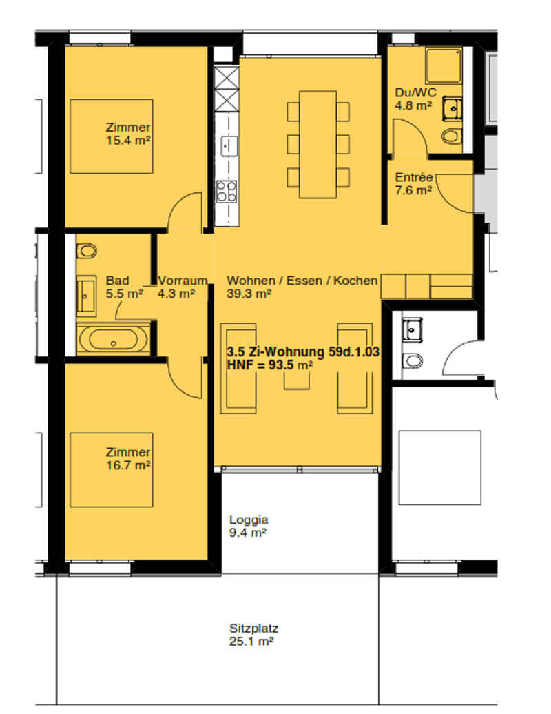 Ihr neues Zuhause in Winterthur - schöne 3.5-Zimmerwohnung im EG (8)