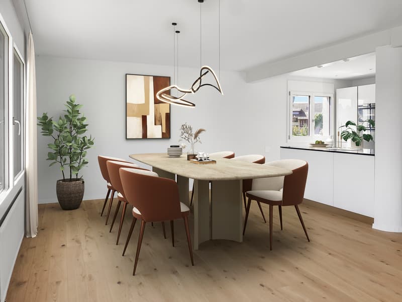 Idyllic living: Modernized single-family house with garden and pool (3)