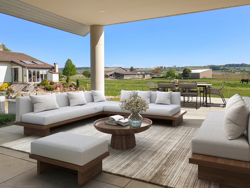 Idyllic living: Modernized single-family house with garden and pool (1)