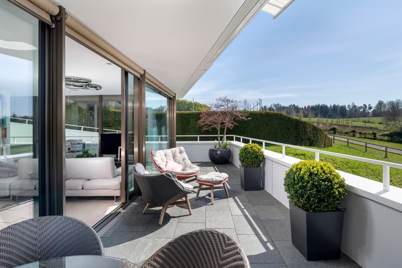 Stylish and ultra-modern ownership apartment on Lake Zurich (2)