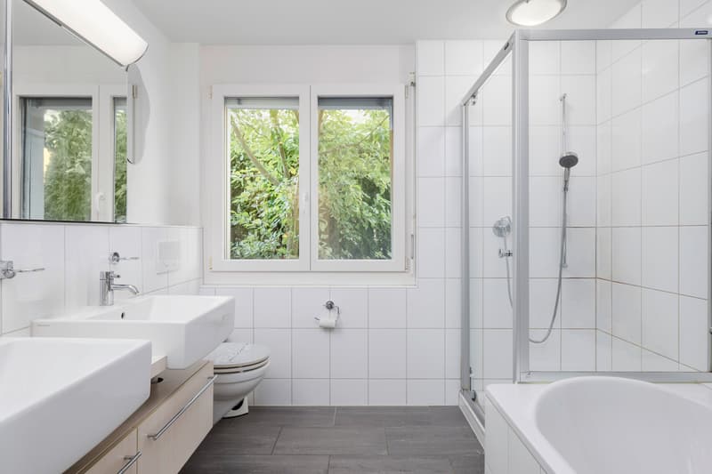Hell, ruhig, naturnah: Gartenwohnung in familiärer Umgebung (7)