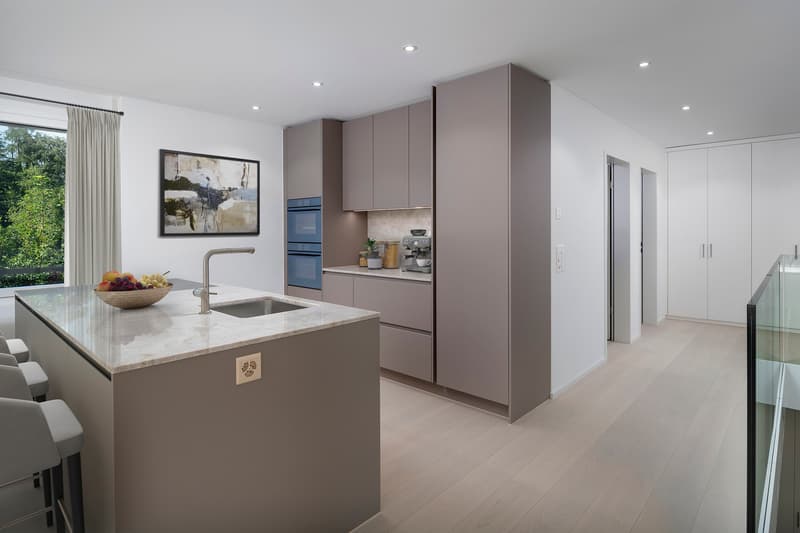 Nuovo Edificio Im Mettlen: Prima Occupazione dell'Appartamento Duplex Giardino 4,5 Locali (3)