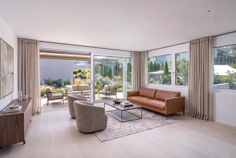 Nuovo Edificio Im Mettlen: Prima Occupazione dell'Appartamento Duplex Giardino 4,5 Locali (1)