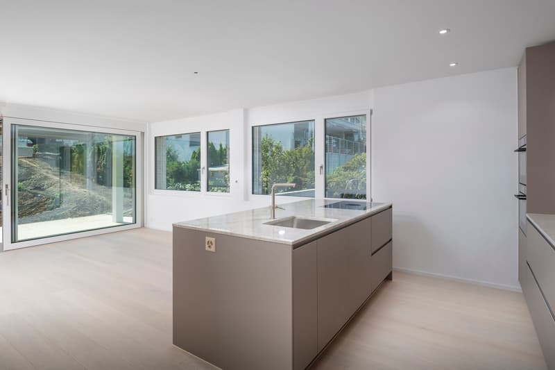 New Building Im Mettlen: First Occupancy of the 4.5-Room Duplex Garden Apartment (2)