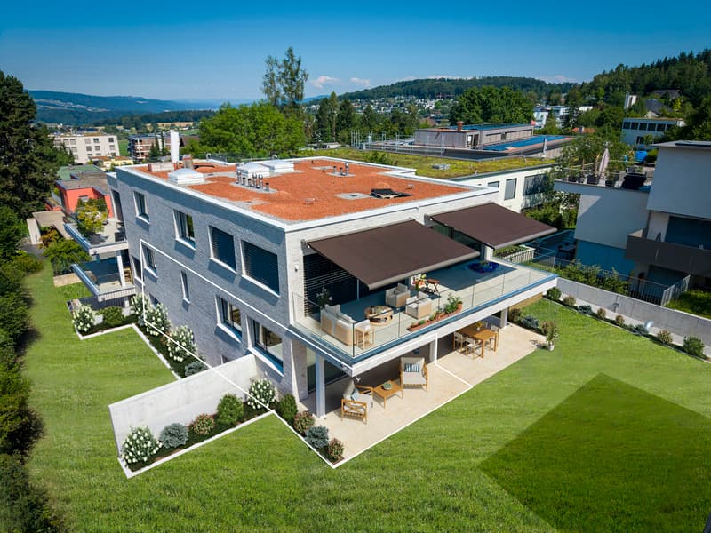 Nuovo Edificio Im Mettlen: Prima Occupazione dell'Appartamento Duplex Giardino 4,5 Locali (8)