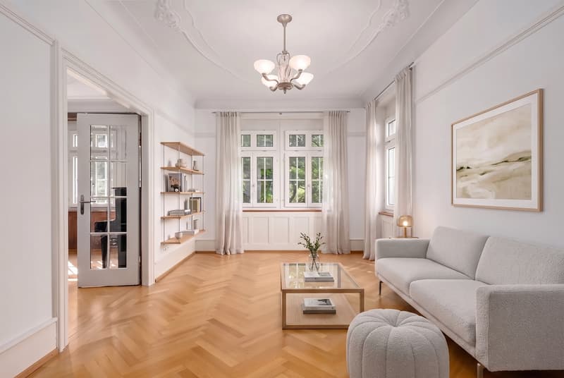 Elegantes Stadthaus von 1914 in Zürich-Oberstrass (2)