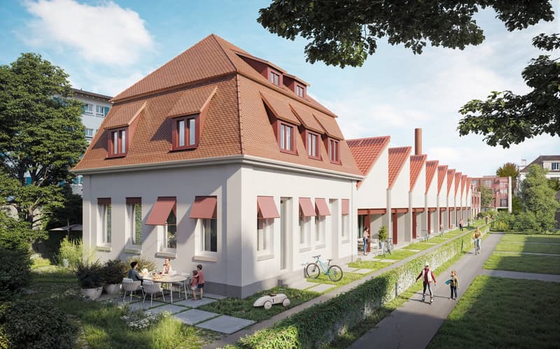 Urbaner Wohnkomfort mit dem Gefühl von Eigenständigkeit. (8)