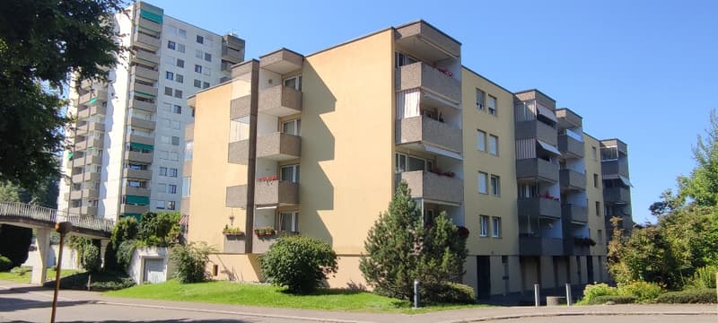 Helle und ruhige 3.5-Zimmer-Wohnung im 2. OG mit 2 Balkonen und Aussicht in Dietikon (10)