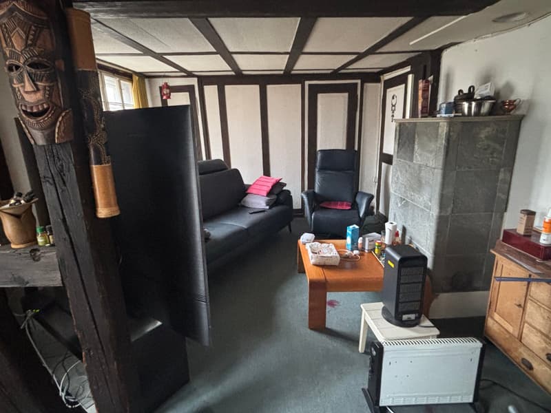 Wohnbereich Wohnung links