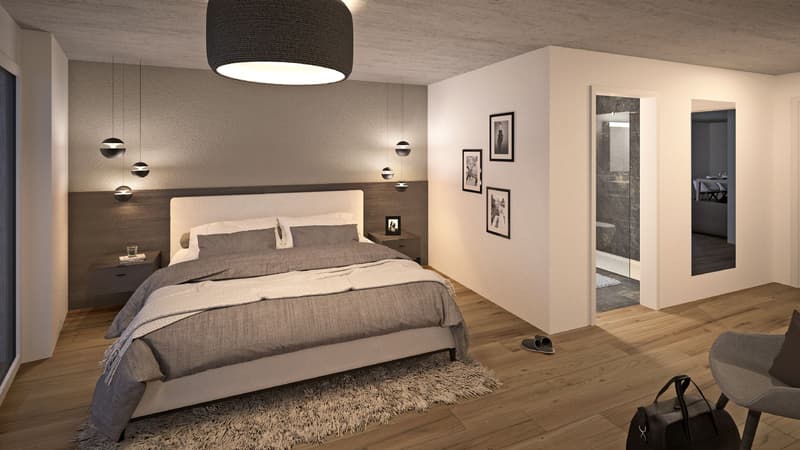Neubauwohnung: 4.5-Zimmer-Eigentumswohnung im 2. Obergeschoss (2)