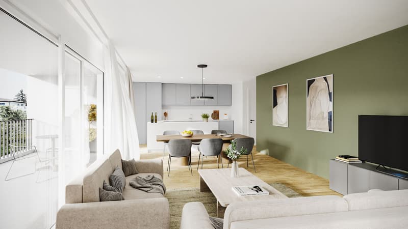 NEUBAU - 4.5-Zimmerwohnung im 1. Obergeschoss (4)