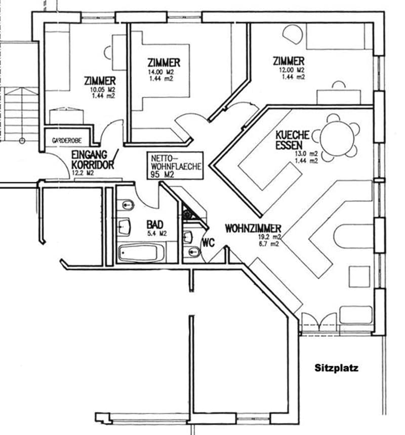 4.5 room apartment in Hagenbuch (7)