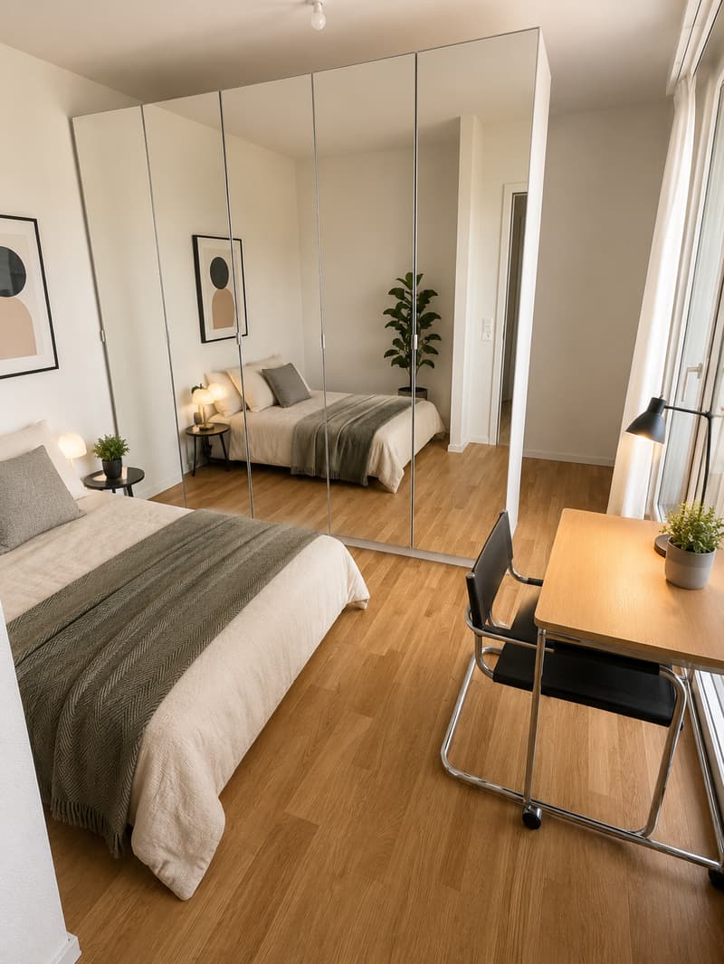MARLY – Superbes Neuwagen-Wohnung mit 3.5 Zimmern, großem Balkon und Tiefgaragenparkplatz (3)
