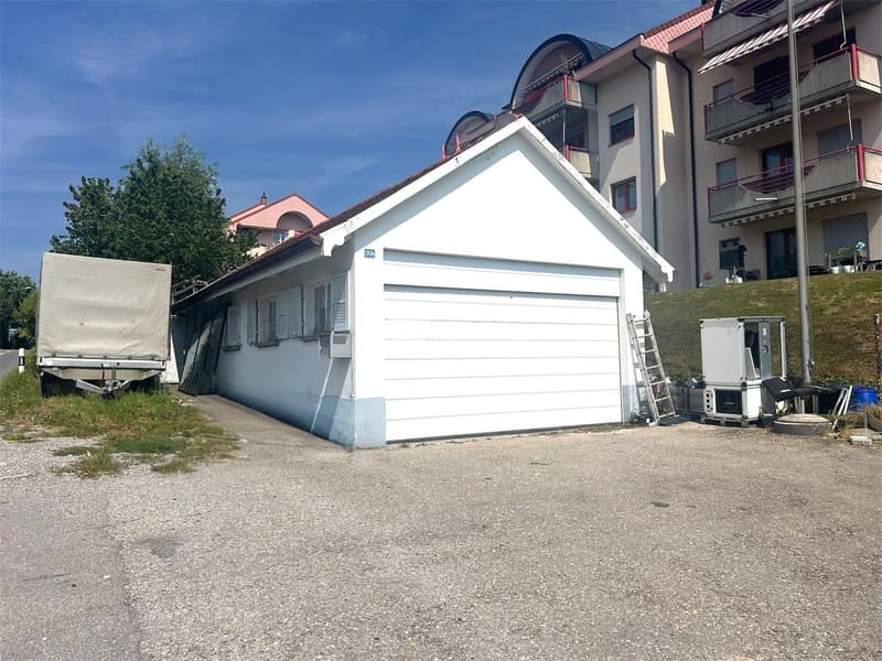 Terrain de 367 m² avec dépôt existant – Situation privilégiée à deux pas de la gare de Chénens (3)