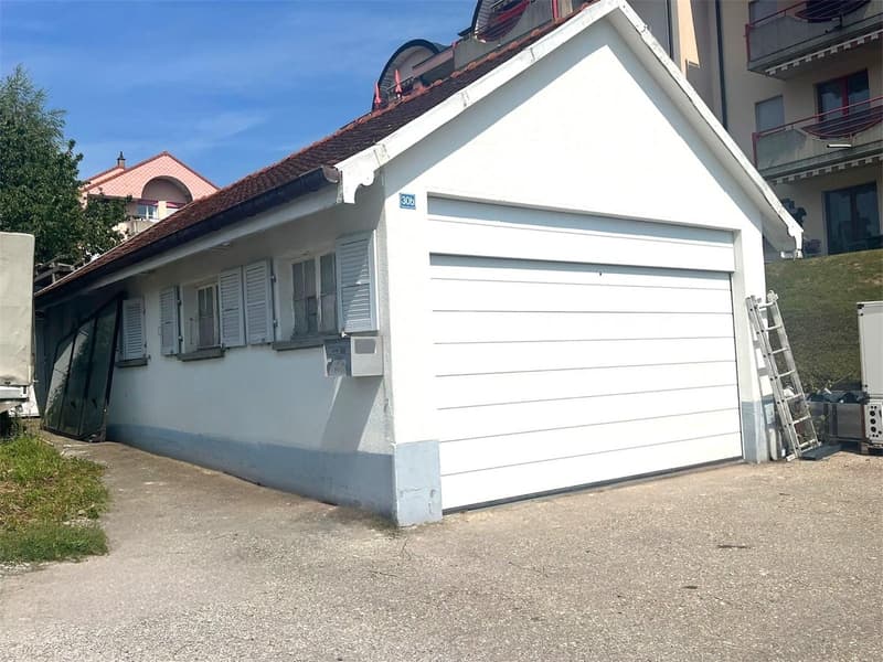 Terrain de 367 m² avec dépôt existant – Situation privilégiée à deux pas de la gare de Chénens (2)