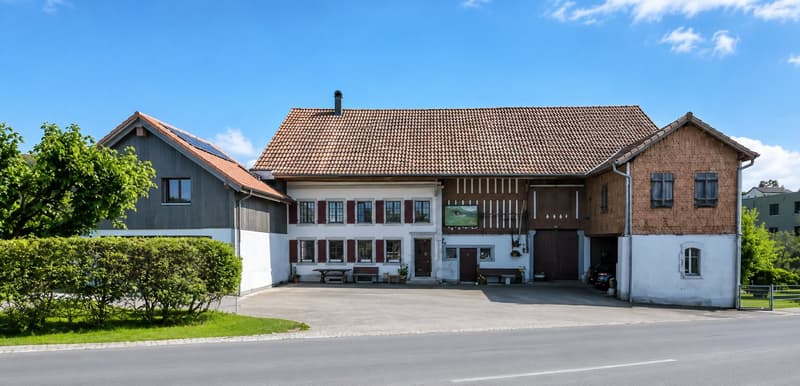 Ferme de caractère avec 3 logements indépendants sur 2'998 m² de terrain (4)