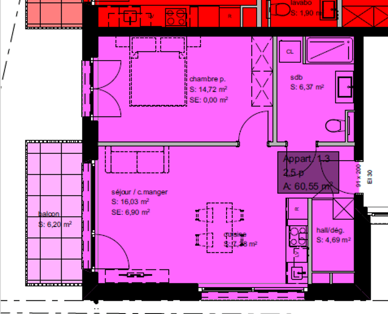 Appartement neuf de 2.5 pièces au 1er étage avec balcon – Idéal pour habiter ou investir (5)