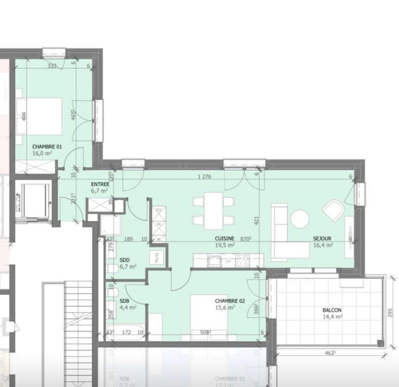 Wohnung mit 3.5 Zimmern – Ein modernes Wohnambiente im Herzen von Marly (10)