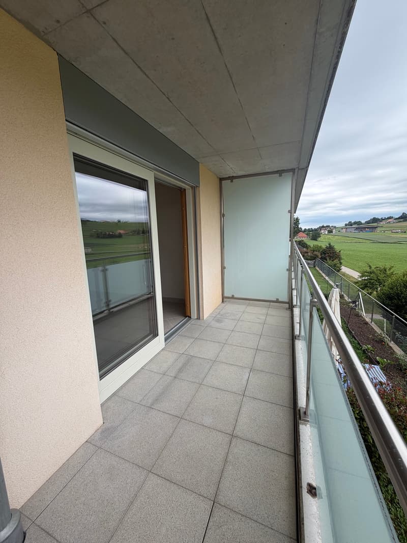 For rent – Beautiful 2.5-room apartment with large balcony in Romont (6)