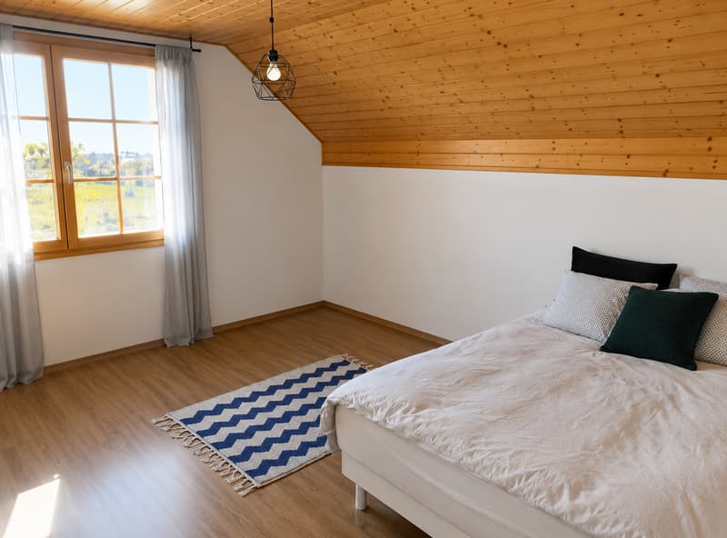 Schöne individuelle Villa mit 6,5 Zimmern, Erdwärme und Solarpaneelen – Mézières (FR) (5)
