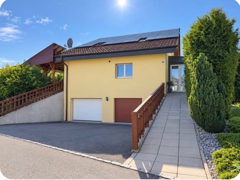 Maison individuelle aux volumes généreux avec appartement indépendant à Bulle (3)