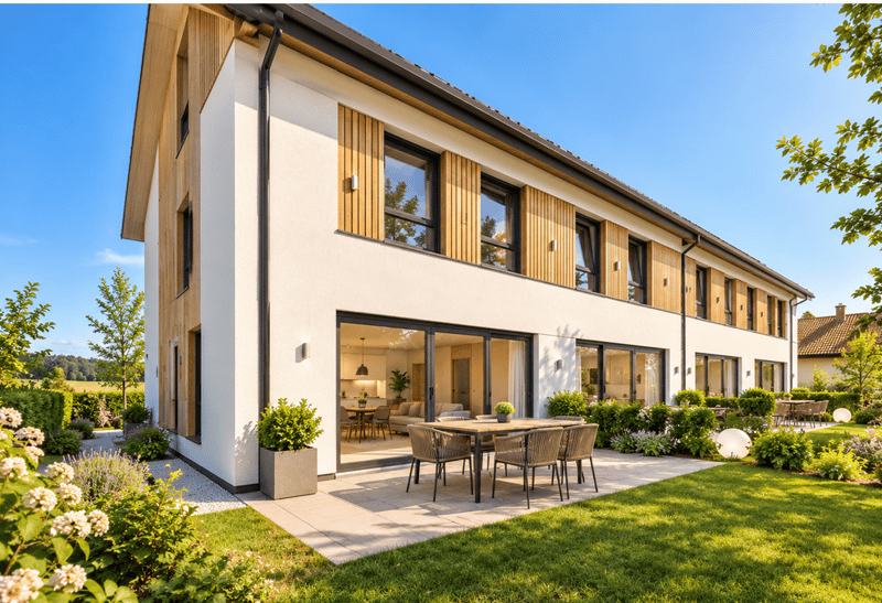 VILLAZ (LUSSY) – VILLAS NEUVES DE 5.5 PIÈCES DÈS CHF 930'000.– (1)