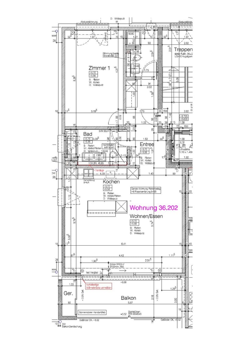 Grundrissplan