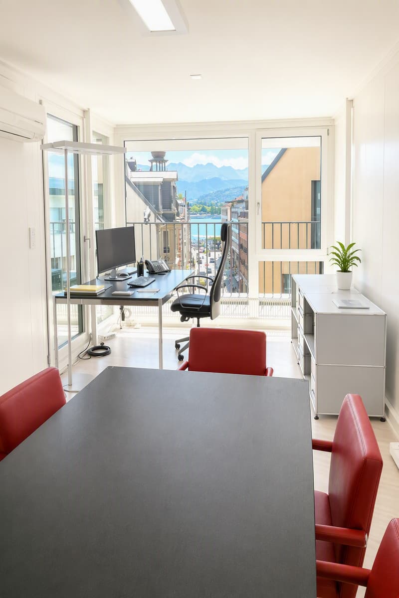 Espace de bureau central sans pareil dans le Löwencenter (2)