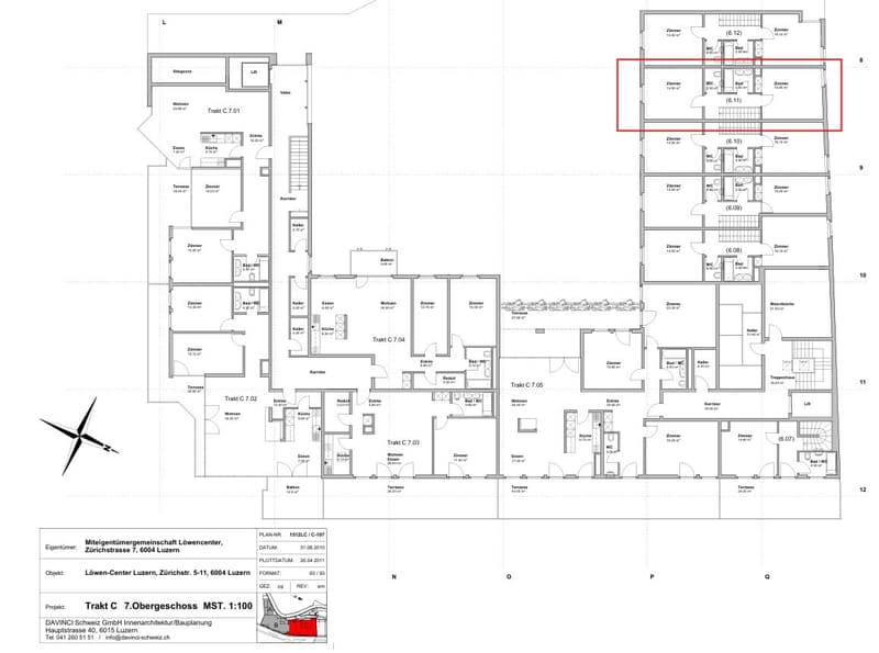 3.5 Maisonette-Wohnung im Löwen Center Luzern - befristet mieten bis Ende April 2028 (13)