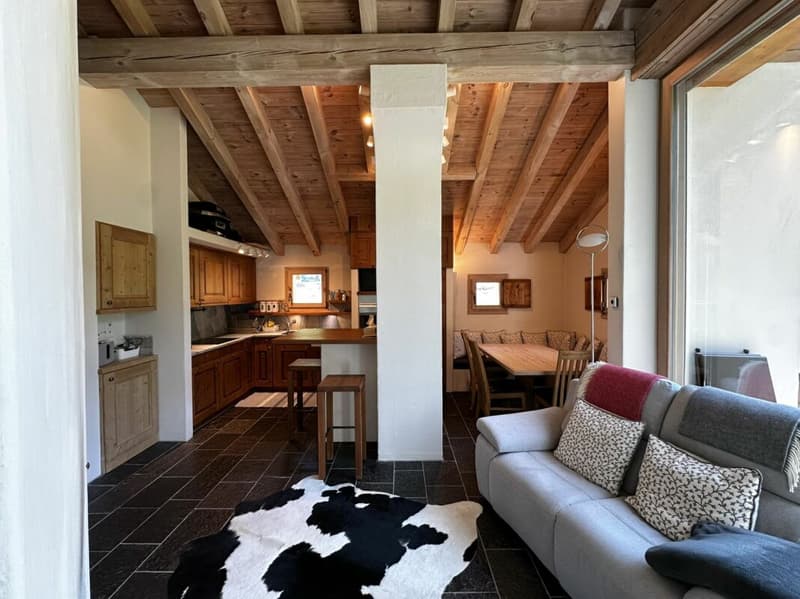 Exklusives Maisonettewohnung mit Sauna & Panoramablick über Silvaplana (4)