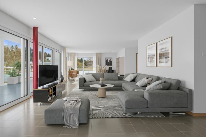 Réservé  Appartement attique spacieux 3.5 pièces à Zumikon ! (4)