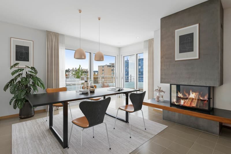 Réservé  Appartement attique spacieux 3.5 pièces à Zumikon ! (3)