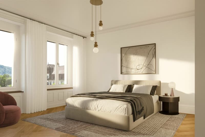Votre nouveau foyer dans le district 3 - Appartement exclusif de 3,5 pièces au rez-de-chaussée (3)