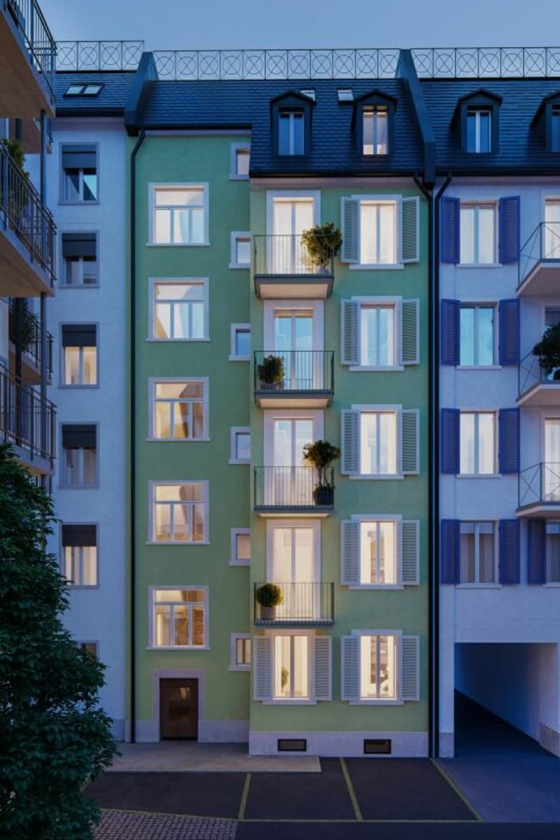 Votre nouveau foyer dans le district 3 - Appartement exclusif de 3,5 pièces au rez-de-chaussée (2)