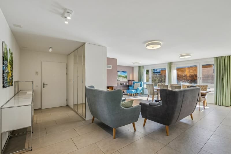 Directly on the city border - 3.5-room garden apartment in a quiet and natural location (6)